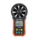 Anemometer with 65 mm impeller for flow and wind speed